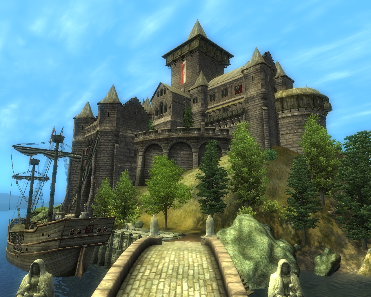 Castle Wolfspike - Elder Scrolls Oblivion Castles Images 