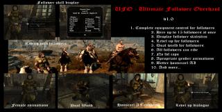 Ultimate Follower Overhaul Elder Scrolls Skyrim Companions