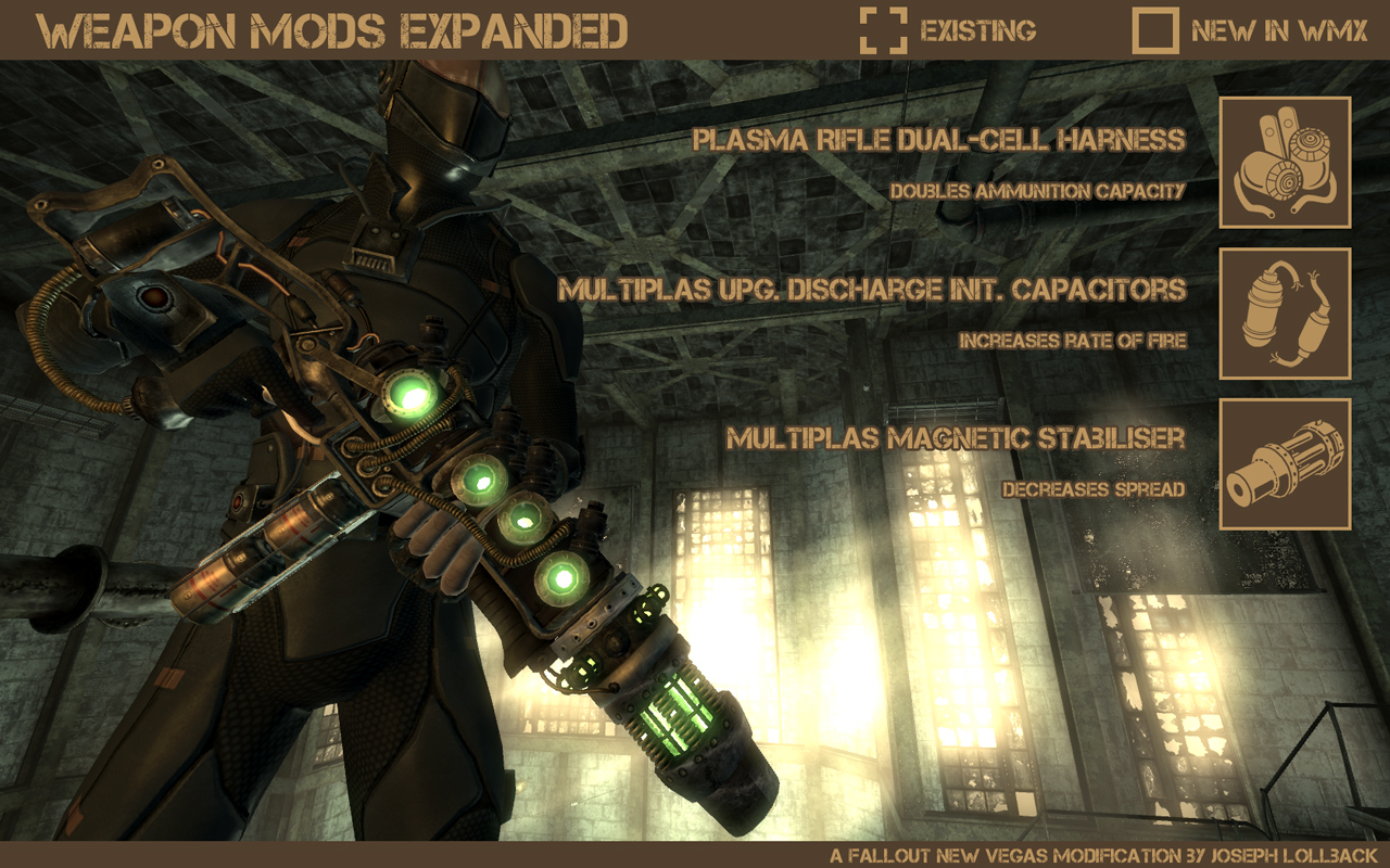 Weapon Mods Expanded - Fallout New Vegas Weapons Images