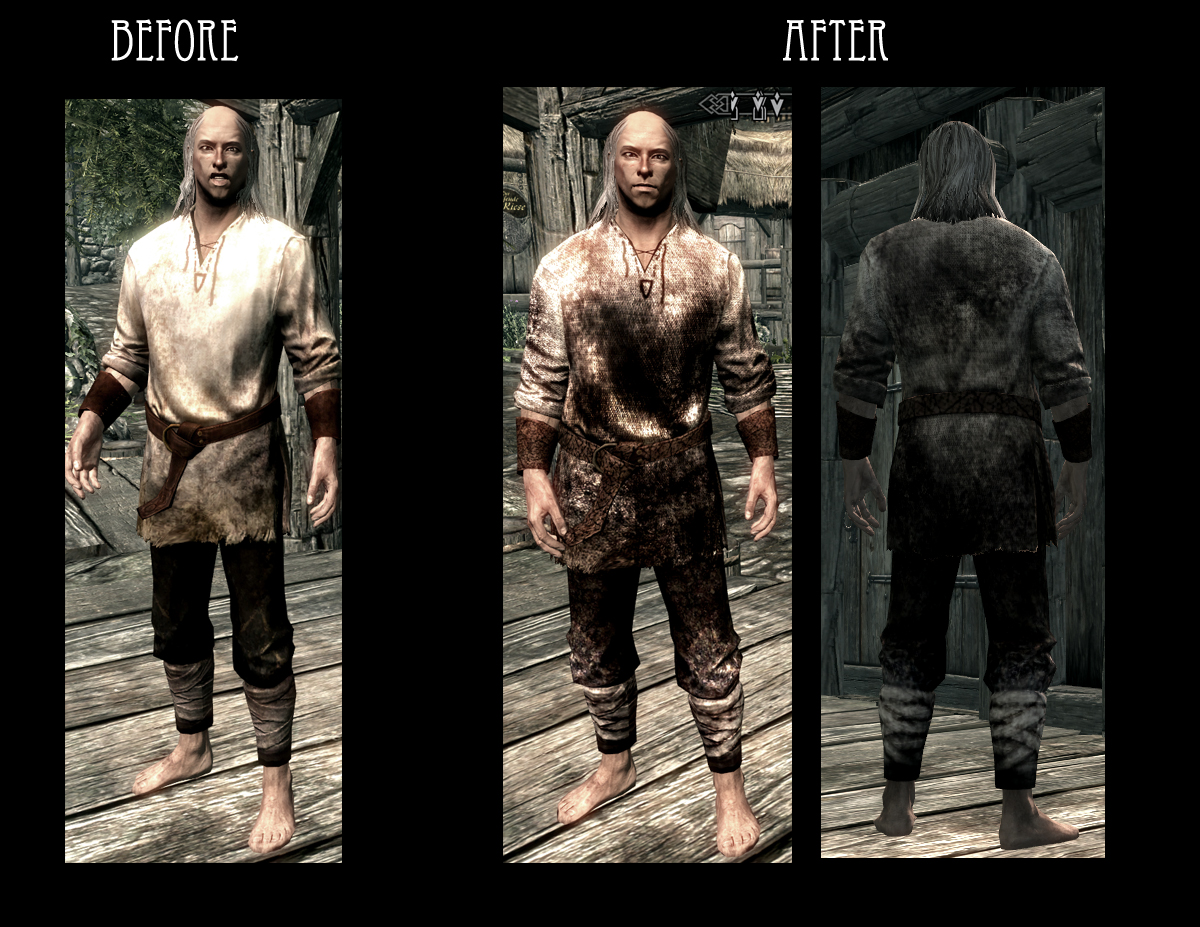 Skyrim Male Clothing Mods